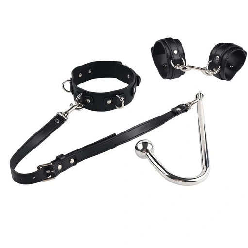5334 Collar Beaded Anal Elegant Cuffs Hook and with 0924